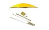 ROPS Universal JD Yellow Tractor Umbrella Canopy & Canvas w/Rollbar Mount Farmer Bob's Parts 405969