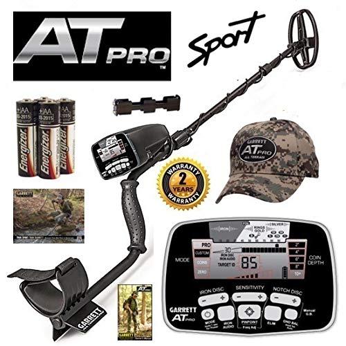 Garrett at Pro Metal Detector Holiday Special with 5x8 DD Coil and Camo Hat