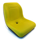 A&I Products New Yellow HIGH Back SEAT for John Deere Lawn Mower Models 325 335 345 415 425 by The ROP Shop