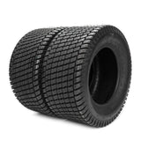 SUNROAD Set of 2 Lawn Garden Tractor Mover Cart Turf Tires 20X10-8 P332 4PR