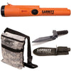 Garrett Pro Pointer AT Metal Detector Waterproof with Camo Digger's Pouch and Edge Digger