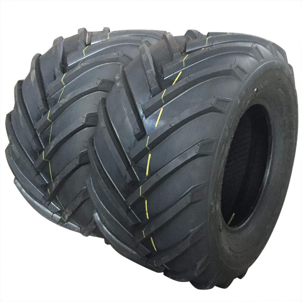 Set Of 2 LRB 26x12.00-12 26/12-12 4PR P310 Tubeless Bias Load Range B 26-12-12 Garden Lawn Mower Tractor Golf Cart tires 4PLY