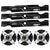 8TEN Deck Spindle Blade Kit Set Combo 50