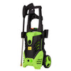 Homdox Electric Pressure Power Washer 3000PSI 1.8GPM Gas High Pressure Power Washer 1800W Machine Cleaner with Hose Reel, 5 Nozzles (Green)