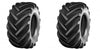 DEESTONE D408 Two 26X12.00-12 26x12-12 Industrial/Utilty Lug Tires 10 ply Rated Heavy Duty