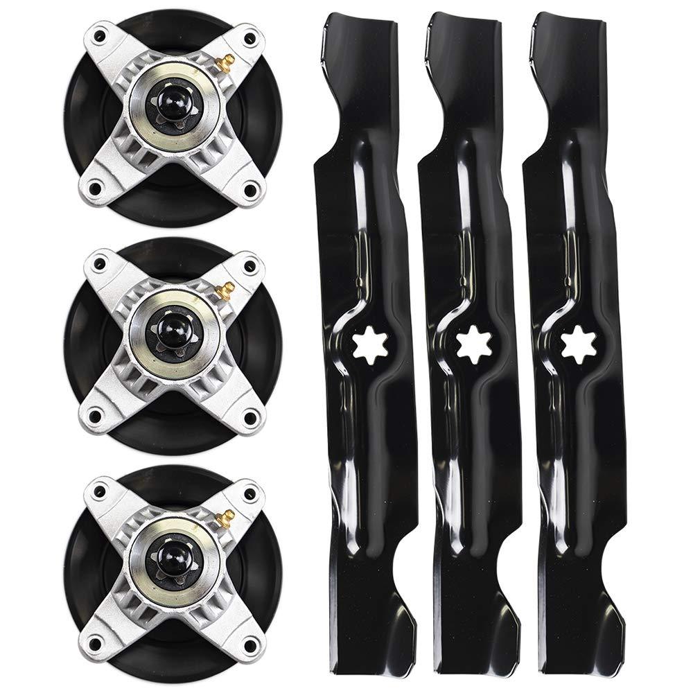 8TEN Deck Spindle Blade Kit Set Combo 50