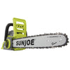 Sun Joe ION16CSCT iON16CS-CT 40-Volt Cordless 16-Inch Chain Saw w/Brushless Motor (Batte