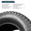 Set of 2 24x12-12 24x12.00-12 Turf Lawn Mower Golf Cart Tractor Tires 4Ply P332 Tubeless