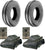 ALL/SAM LOT of Two (2) 7.50-16 7.50X16 750-16 Tri Rib (3 Rib) F-2 Tires with Tubes 8 PLY Rated