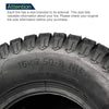 Pack of 2 16x7.50-8 16x7.5x8 Turf Saver Lawn & Garden Tire 4PLY