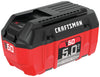 CRAFTSMAN V60 Battery, 5.0 Ah Lithium Ion (CMCB6050)