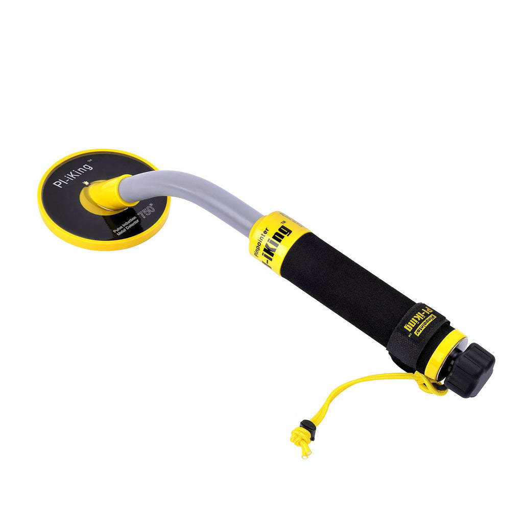 SHUOGOU 750 Underwater Metal Detector with Vibration and LCD Detection Indicator - PI Waterproof Probe Pulse Induction Technology Metal Detector Handheld Targeting Pinpointer