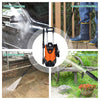 JACOOL Electric Pressure Washer 2180 PSI Car Power Washer 2.4 GPM High Pressure Cleaner Machine with Long Hose, Adjustable Nozzle and Spray Gun