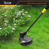 TECCPO String Trimmer, 20V 2Ah Lithium Ion, 2 16ft Nylon Thread Spool, Automatic Feed Spool, 12in Cutting Swath, Cordless Professional Grass Trimmer/Edger, Battery and Charger Include - TDLT02G