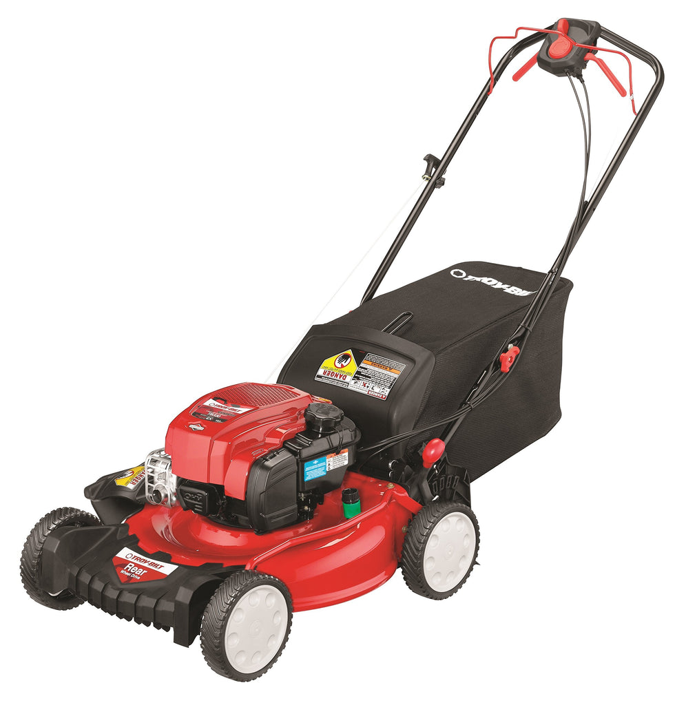 Troy-Bilt TB330 163cc 21-inch 3-in-1 Rear Wheel Drive Self-Propelled Lawnmower